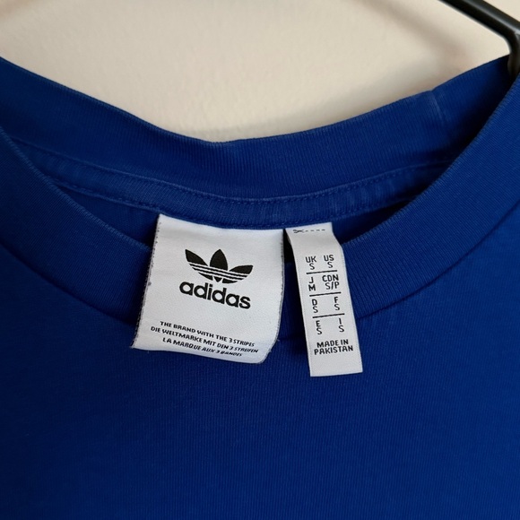 Adidas Men's Small Blue Tshirt - Picture 3 of 4